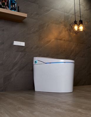 Atualizar para um moderno design Eco Smart Automático Toilet inteligente 4.8L flushing Flow Rate fácil instalação DIY
