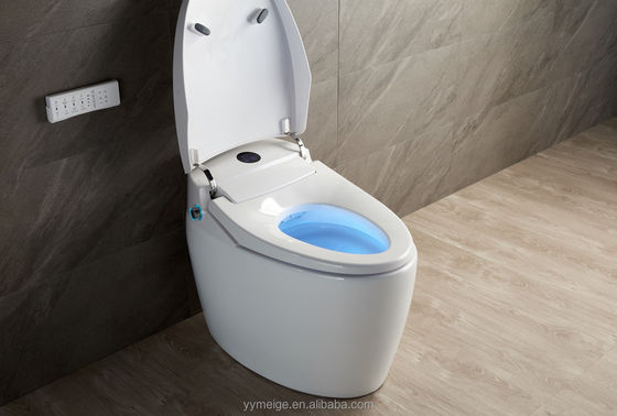 Edifício de escritórios Luxury Lower Cistern Eco Smart Automatic Smart Toilete com temperatura e características tecnológicas ajustáveis