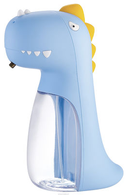Banheiro Dinossauro Desktop Flush Light Music Elétrico Multifuncional Dispensador Automático de Sabão de Espuma 260ml USB Cute Kids