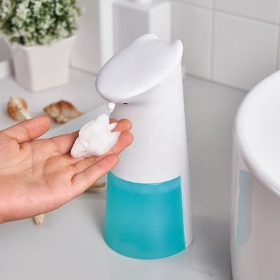 ABS Cozinha Popular Cute Cat Design Bateria Elétrica Criativa Touchless Adequado para Crianças Dispensador Inteligente de espuma de bolha