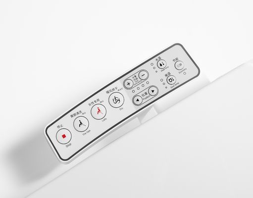 Capa do assento sanitário inteligente do hotel com placa de cobertura tampão e função automática
